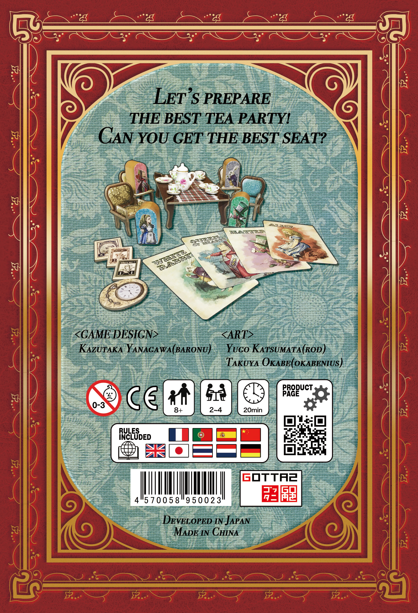 Where am i Alice in a mad tea party