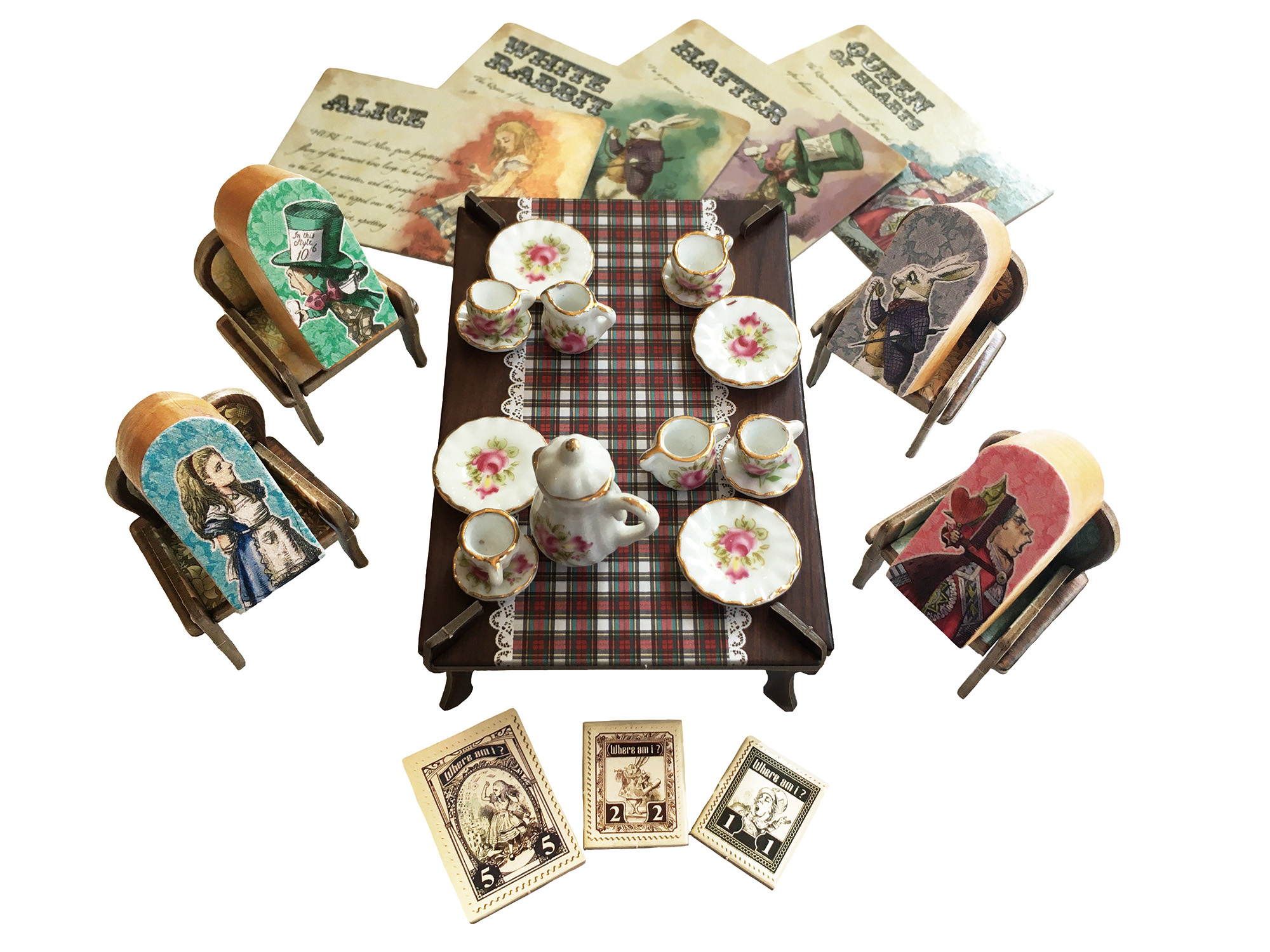 Where am i Alice in a mad tea party