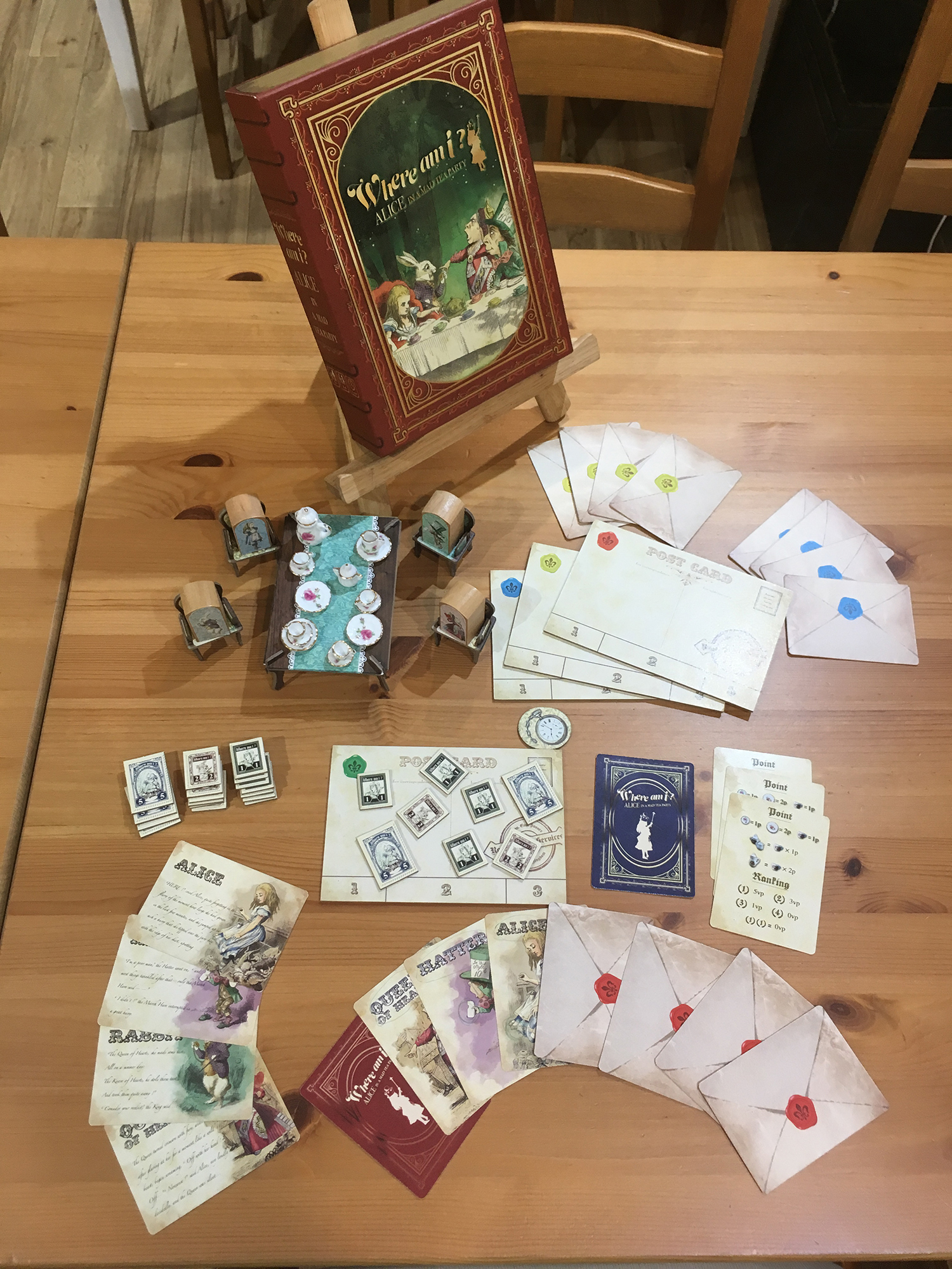 Where am i Alice in a mad tea party