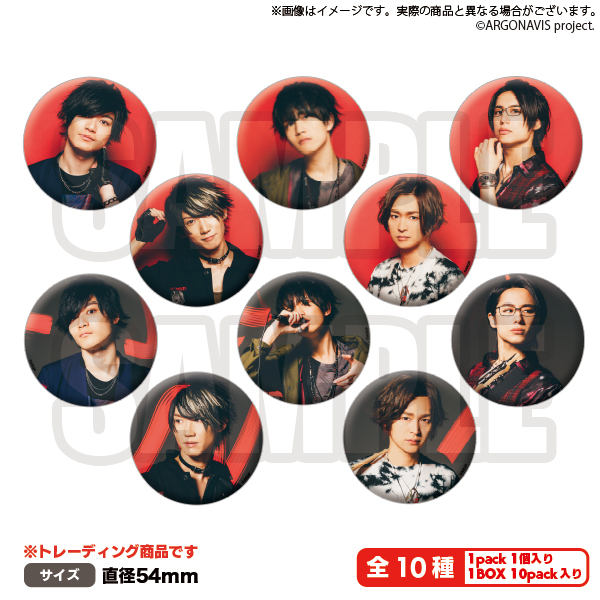 3rd LIVE 「CROSSING」トレーディングアーティスト缶バッジ GYROAXIA