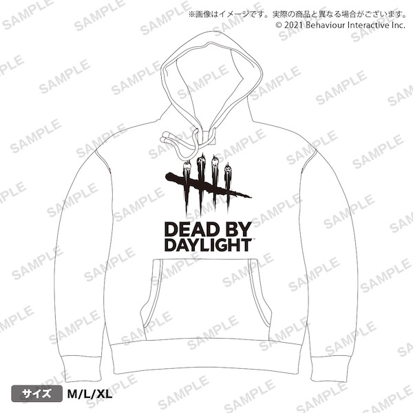 Dead by Daylight プルオーバーパーカー ロゴ
