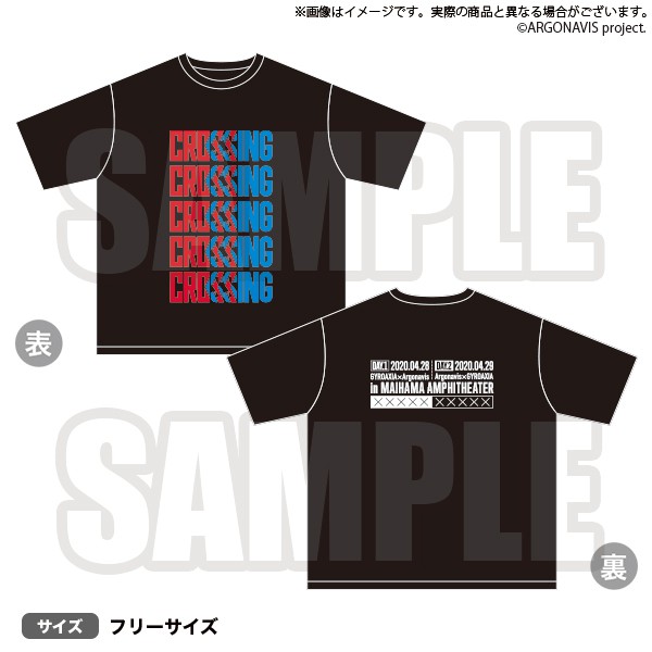 ARGONAVIS 3rd LIVE 「CROSSING」 ビッグシルエットTシャツ