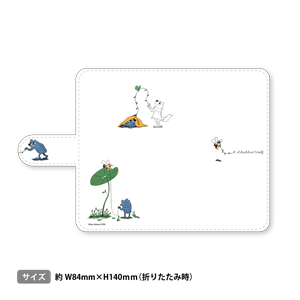 「眠れないオオカミ」スマホケース