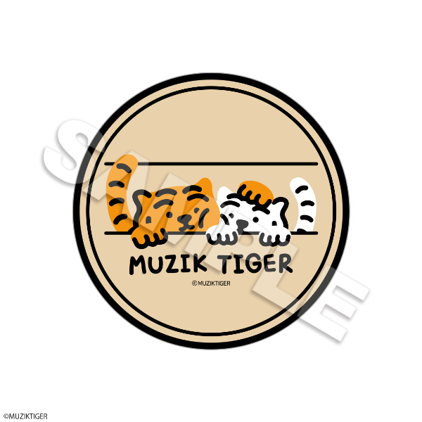 MUZIK TIGER POP-UP STORE （ポップアップストア） in ロフト ステッカー