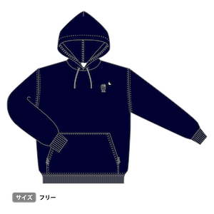 「眠れないオオカミ」パーカー/オオカミ