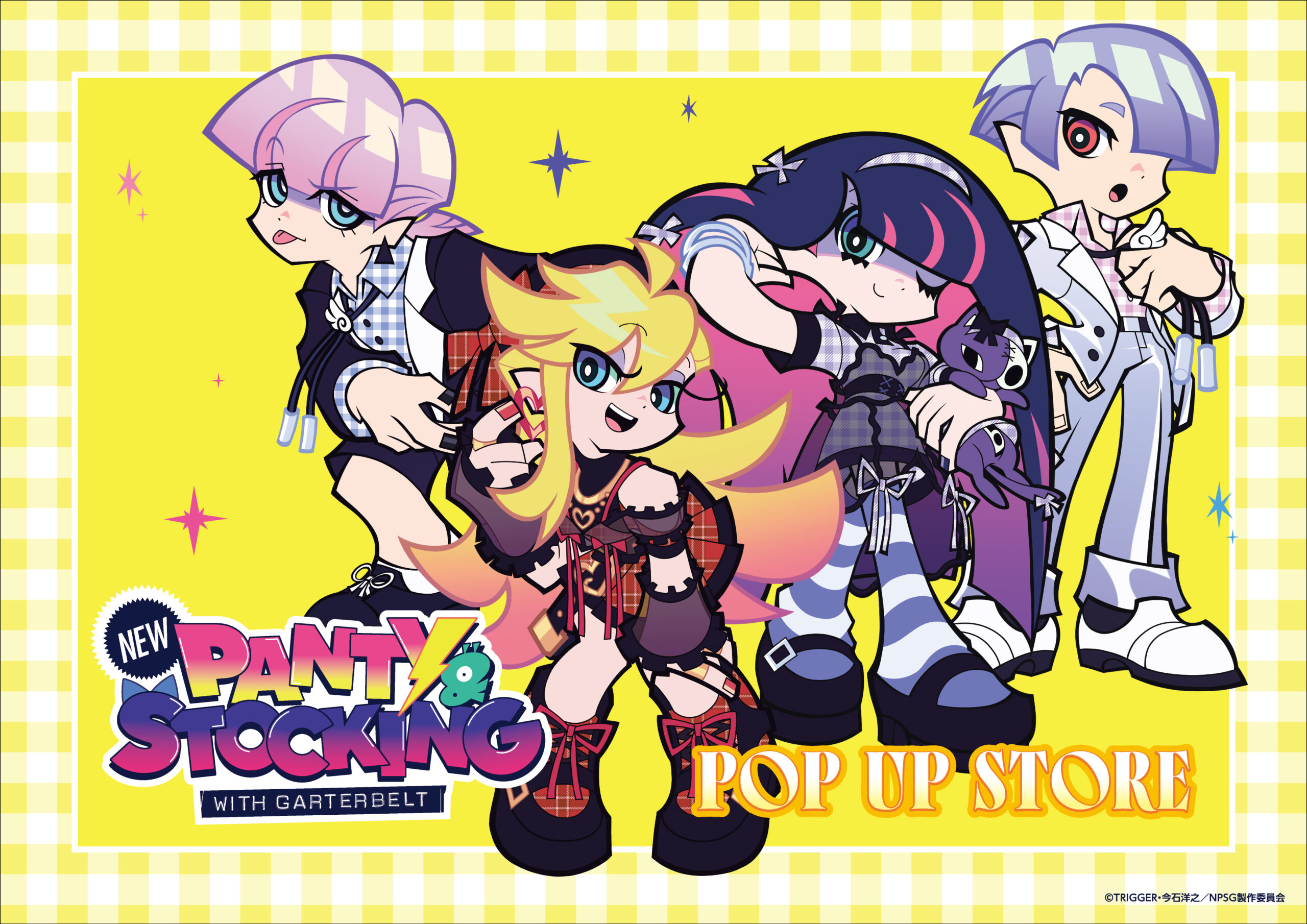 New PANTY & STOCKING with GARTERBELT」POP UP STORE in ハンズ